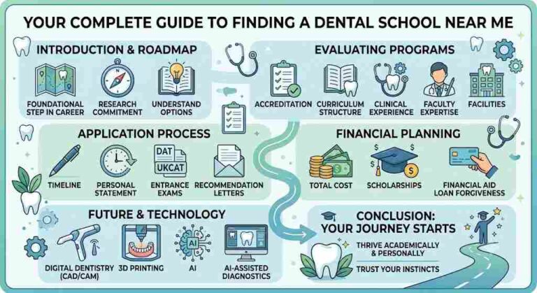 Your Complete Guide to Finding a Dental School Near Me